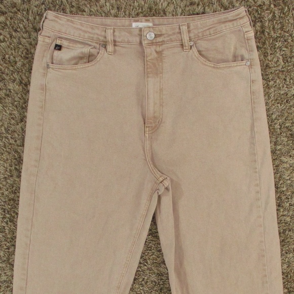 Kancan Jeans Women's 30 Pink Sonya High Rise Slim Balloon Stretch Denim - Picture 3 of 7